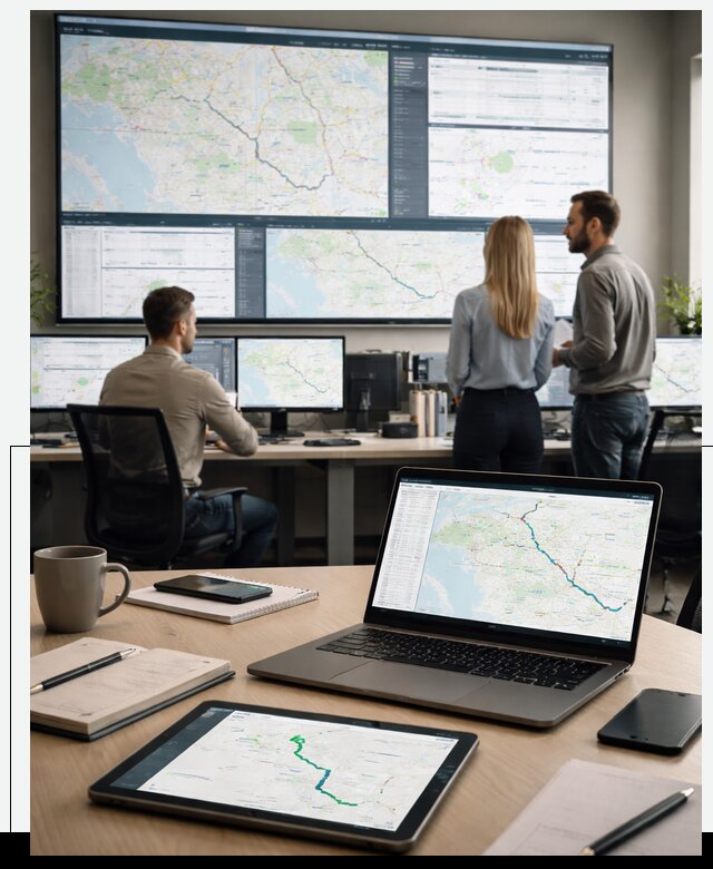 Трекинг грузов и Fleet Management, мониторинг автопарка в Архангельске