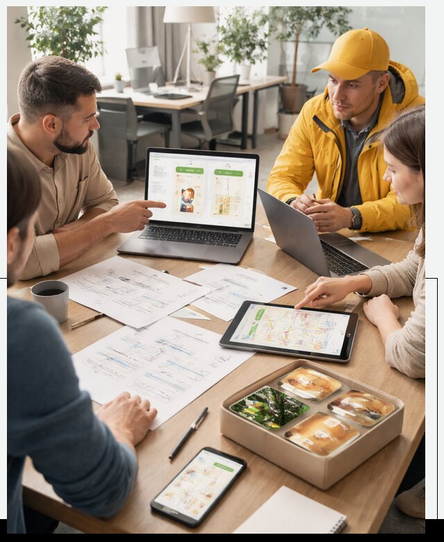 Разработка агрегатора доставки еды в Архангельске от 15422 р., АвикейРхн