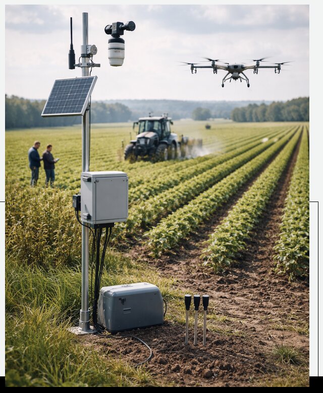 Разработка IoT мониторинга полей в Архангельске от 8739 р. | АвикейРхн